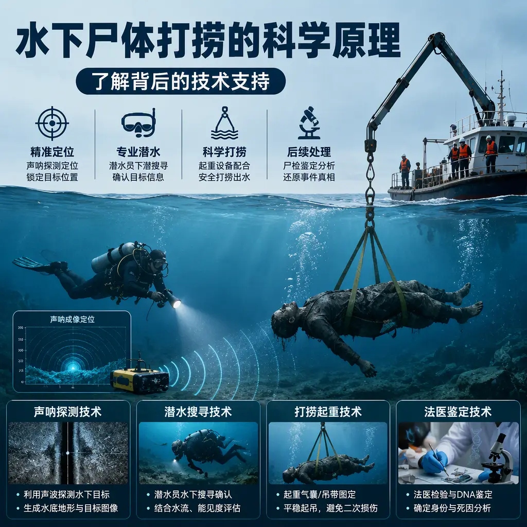 拉萨水下尸体打捞的科学原理，了解背后的技术支持